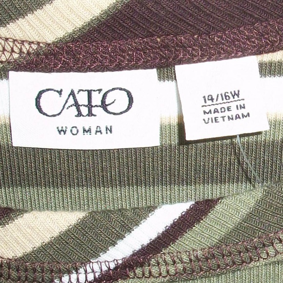 New! Cato I Women Plus Tank Top - Size: 14/16W - Picture 3 of 5